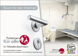 zum Flyer Toiletten für alle in Niedersachsen